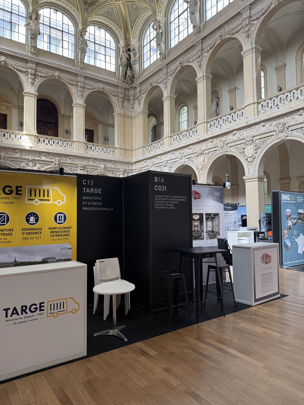 Stands montés par ISKB EVENTS — Salon de la Bourse, Lyon